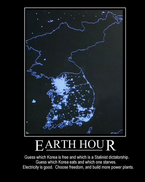 Earth hour!