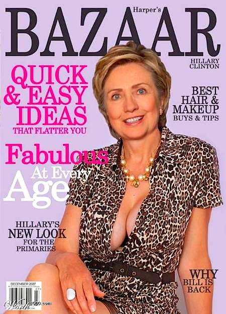 hillary clinton cleavage. Great Racks: A Series in which