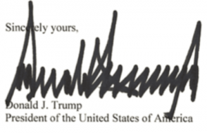 Rant0matic: President Trump Writes a Letter Attached to a Flamethrower