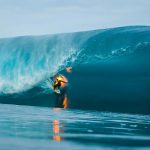 Boomer Surfin':  Pipeline