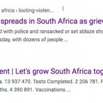 MEANWHILE in South Africa the Beat(ing) goes on. UPDATED with a closing blast of classic Biden Bullshit